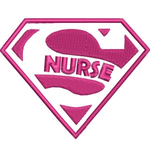 Super Nurse Embroidery File