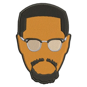 Malcolm X, Detroit Red (Embroidery File)