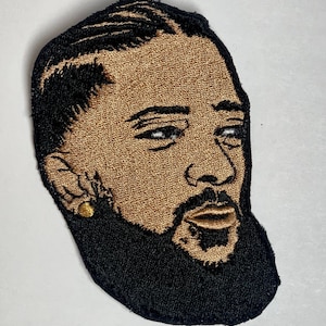 Nipsey Hussle (iron on patch)