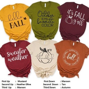 Fall  Files - Fall  Design - Fall saying - Fall Designs for Shirts - fall shirt bundle - Hello Fall Shirt-Halloween-Auntumn Shirts