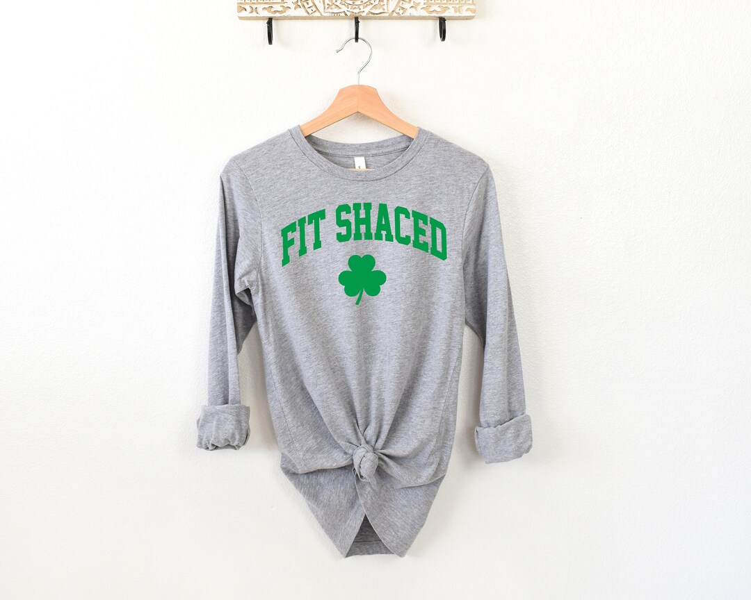 fit shaced saint pattys day jersey