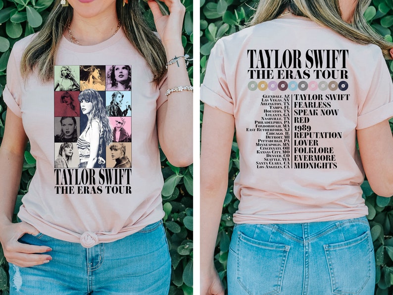 Two Sided Eras Tour Concert Shirt, Long Live Shirt, Concert Outfit, Her Song Lyric Shirt,Eras Tour Tee, TS Merch Shirt,Eras Tour Movie Shirt Bild 3