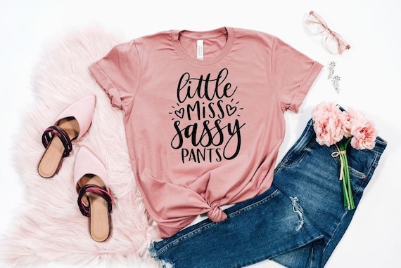 Little Miss Sassy Pants, Baby Announcement, Baby Clothes, Sassy Girl Tee,  Women Hilarious Shirt, Sassy Girl Shirt, Sassy Gift 