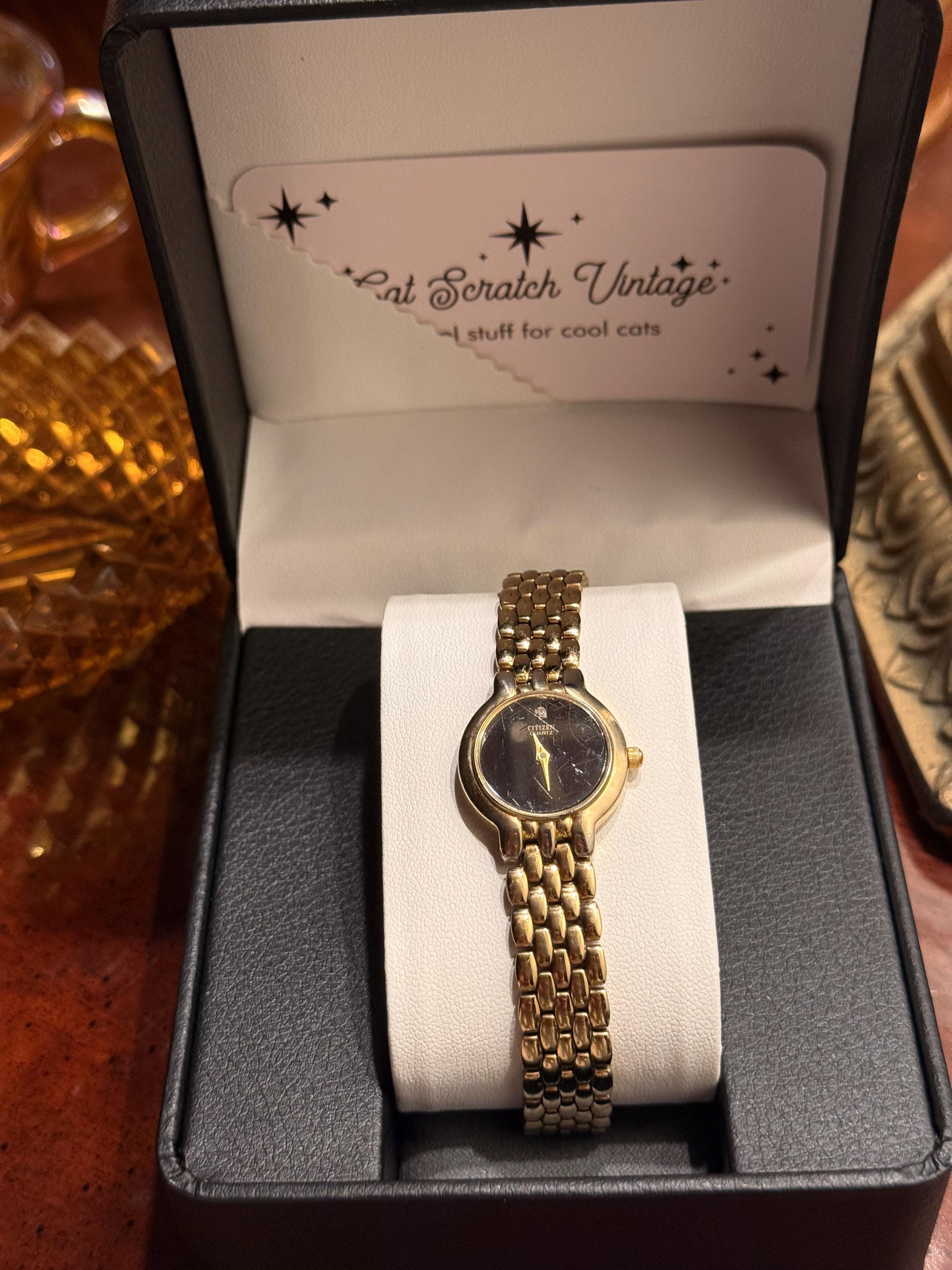 Citizen Watch With Diamonds - Etsy display picture 1