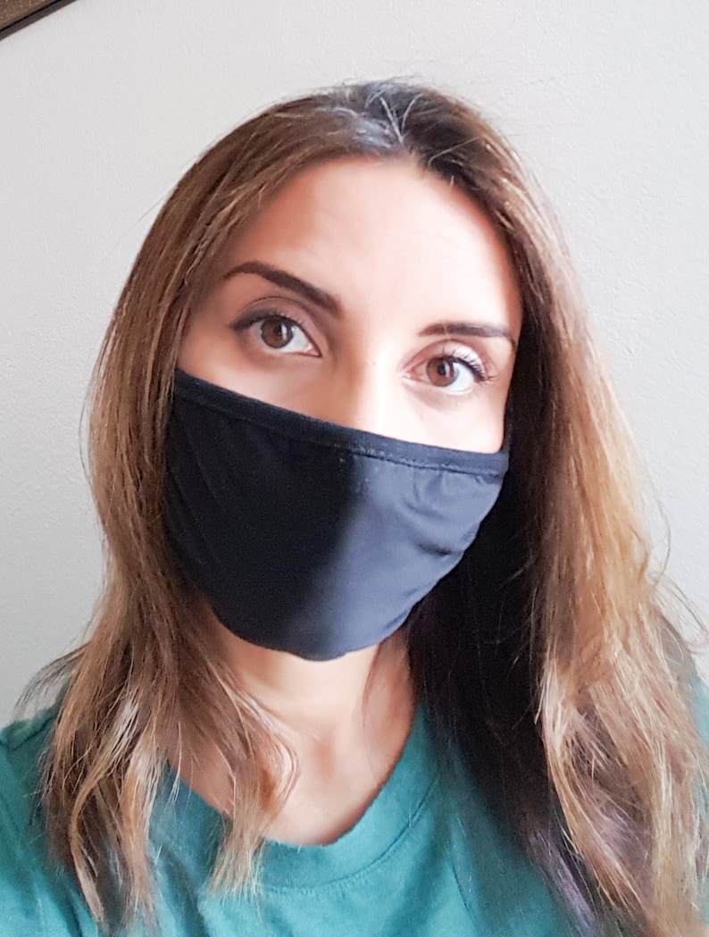 BULK Face masks 3 Layer Cotton Unisex Daily Face Masks Soft Etsy