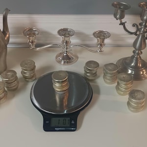 Pewter Ingot Hand poured (contains lead)