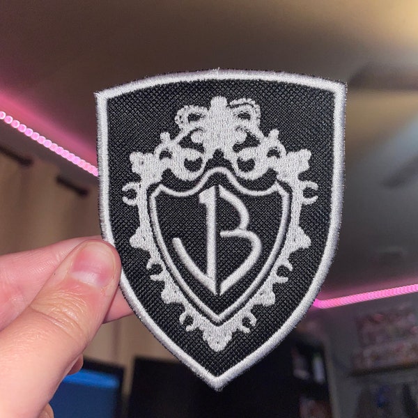 Jonas Brothers JB-logo opstrijkbare patch