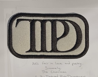 The Tortured Poets Department Iron-On Patch