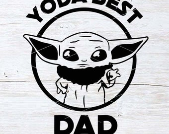 Free Free 219 Yoda Best Father Svg SVG PNG EPS DXF File