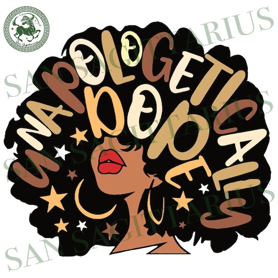 Black girl art svg png eps Etsy