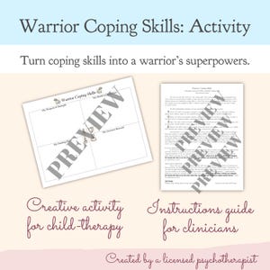 Attività di disegno per lo sviluppo delle capacità di coping: Scheda di lavoro sul cavaliere fantasy (download digitale) CBT, ACT