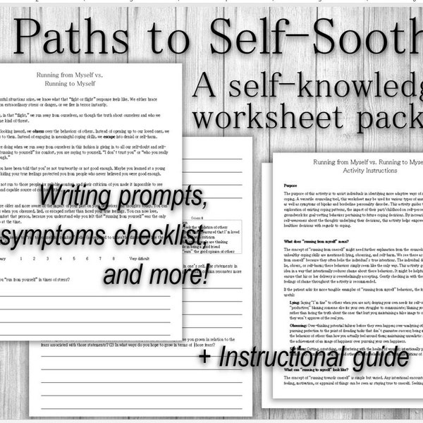 Dbt Self Soothe - Etsy