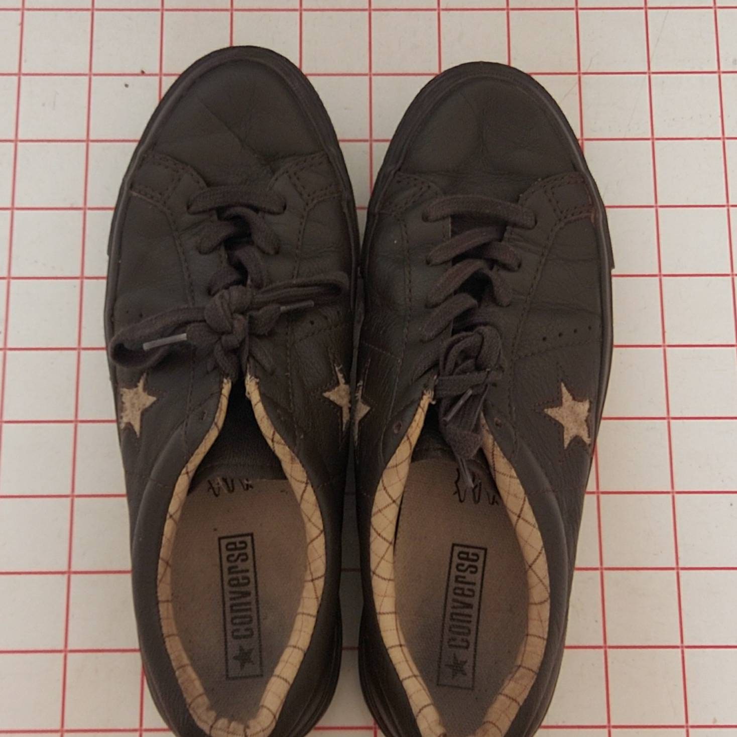One Star Converse - Etsy