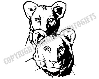 Download Lion Cub Svg Etsy