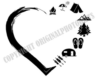 Free Free Camping Heart Svg Free 210 SVG PNG EPS DXF File