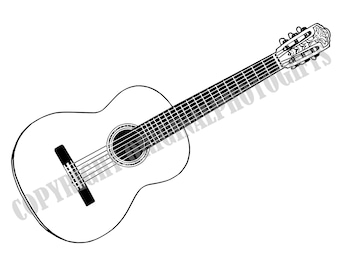 Download 3d Svg Guitar Etsy