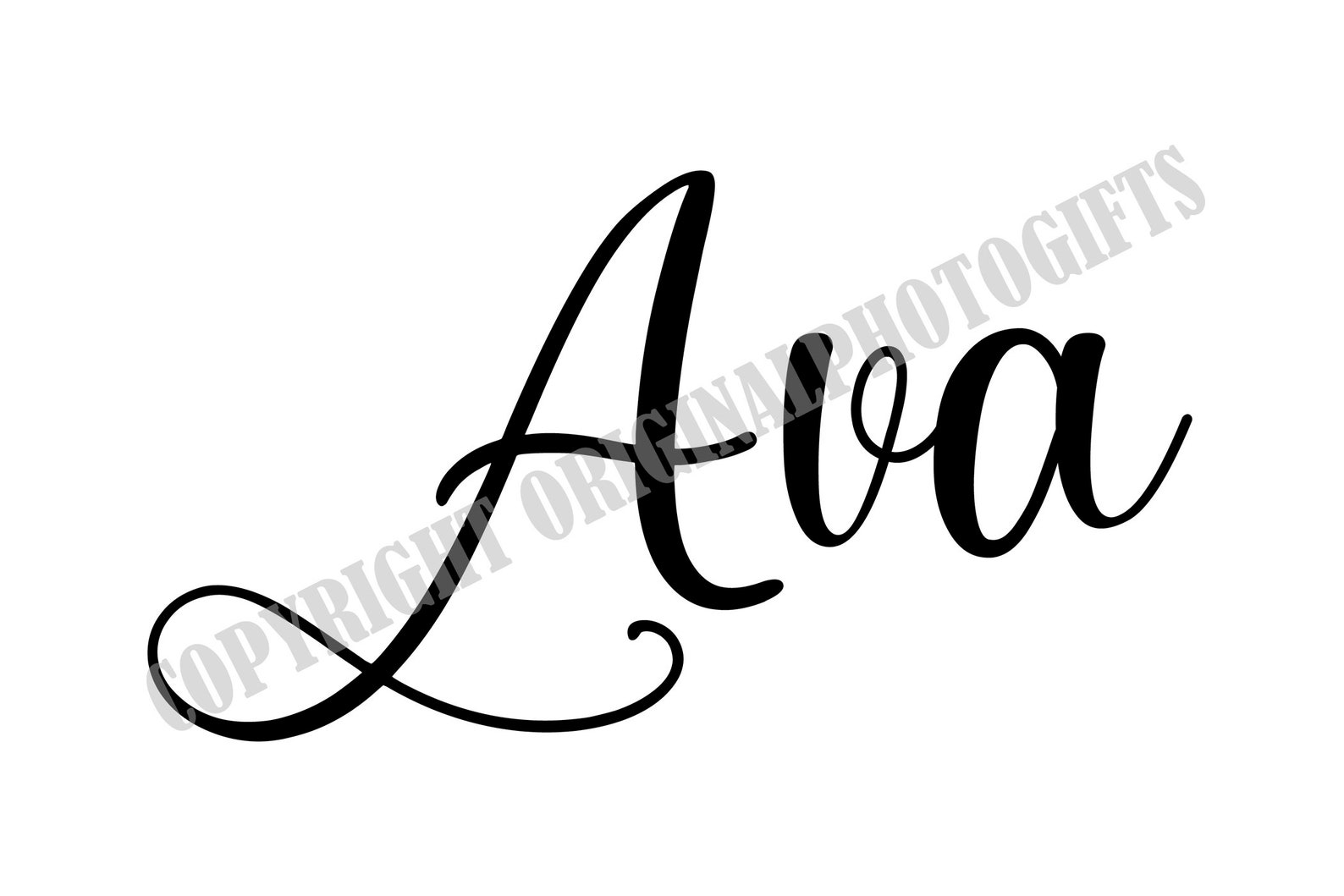 Ava Svg Names Svg Beautiful Baby Names Svg Baby Infant Name Etsy