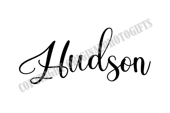 Hudson Svg Names Svg Beautiful Baby Names Svg Baby Infant - Etsy Australia
