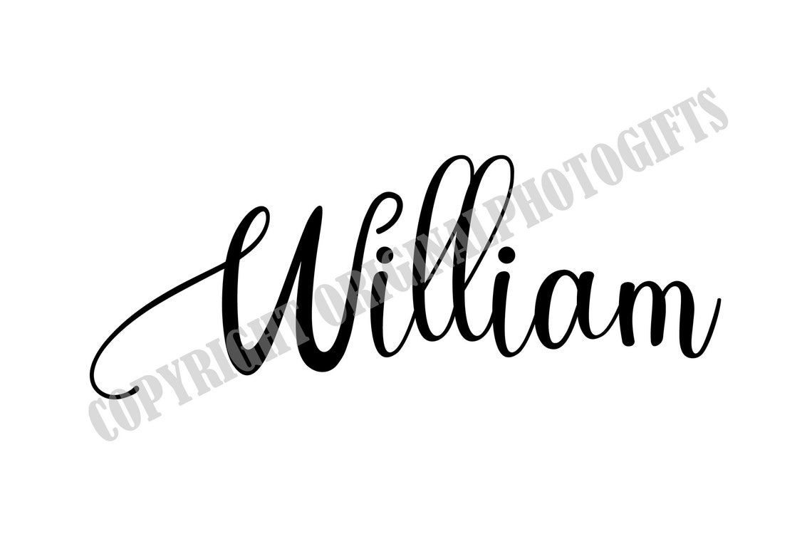 William svg Nombres svg Hermosos nombres de bebés svg Bebé Etsy España William svg Nombres svg Hermosos nombres de bebés svg Bebé Etsy España