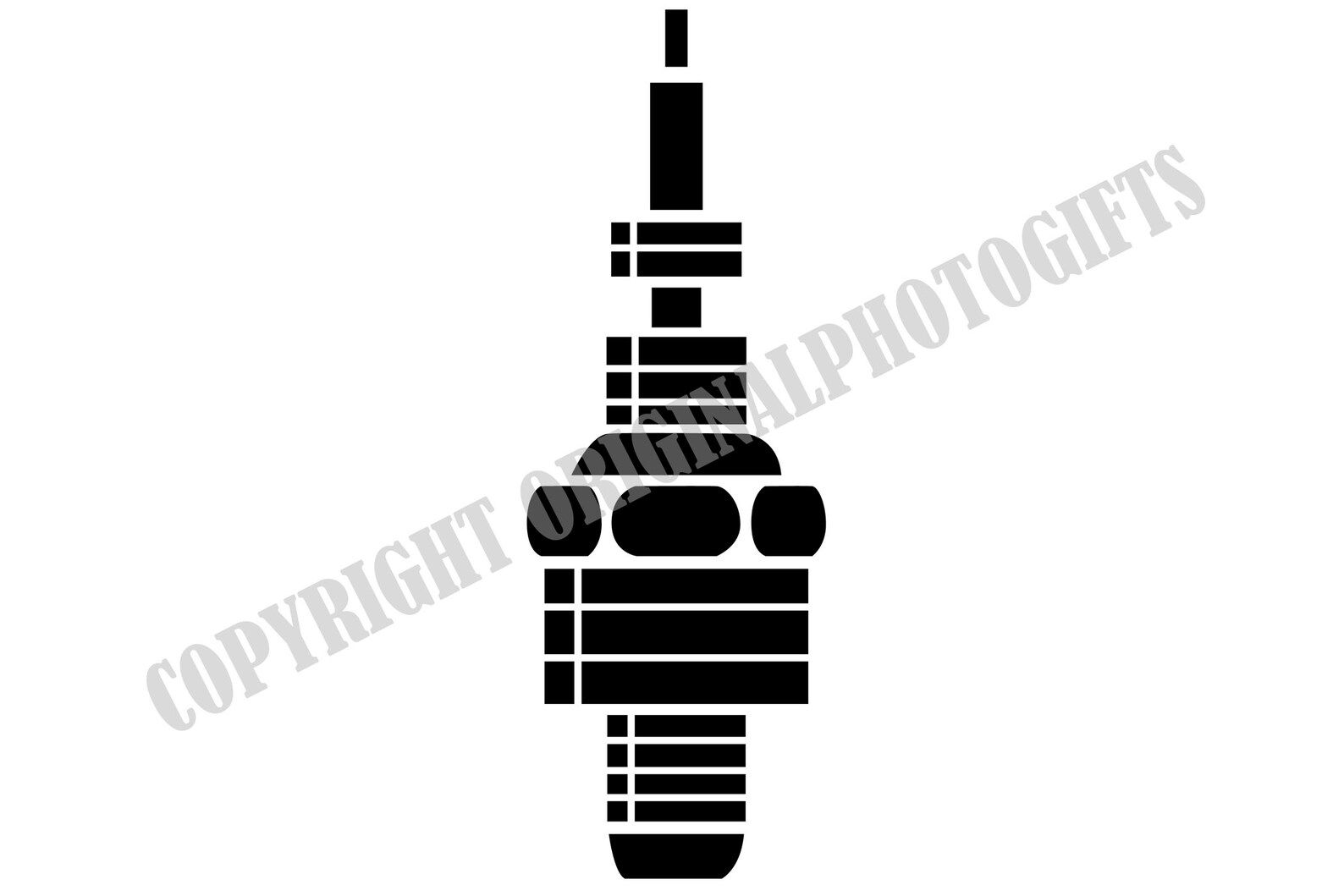 Spark Plug 1 Spark Plug Svg Spark Plug Silhouette Spark Etsy UK