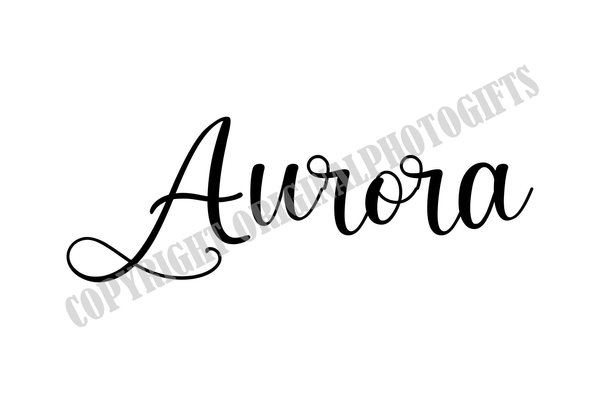 Aurora svg Names svg Beautiful Baby Names svg Baby infant Etsy