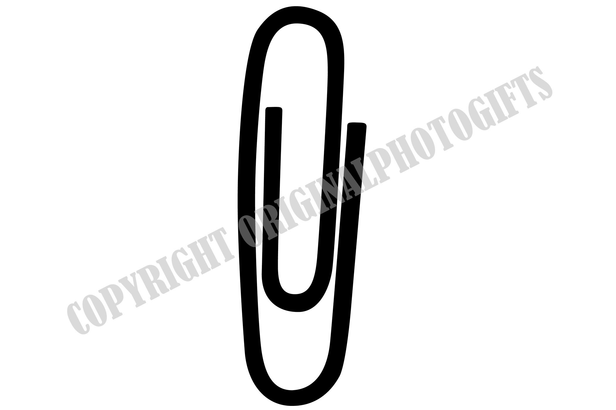 Paper Clip 1 Paper Clip Svg Paper Clip Vector Paper Clip Etsy