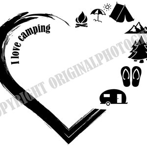 Free Free 202 Camping Heart Svg SVG PNG EPS DXF File