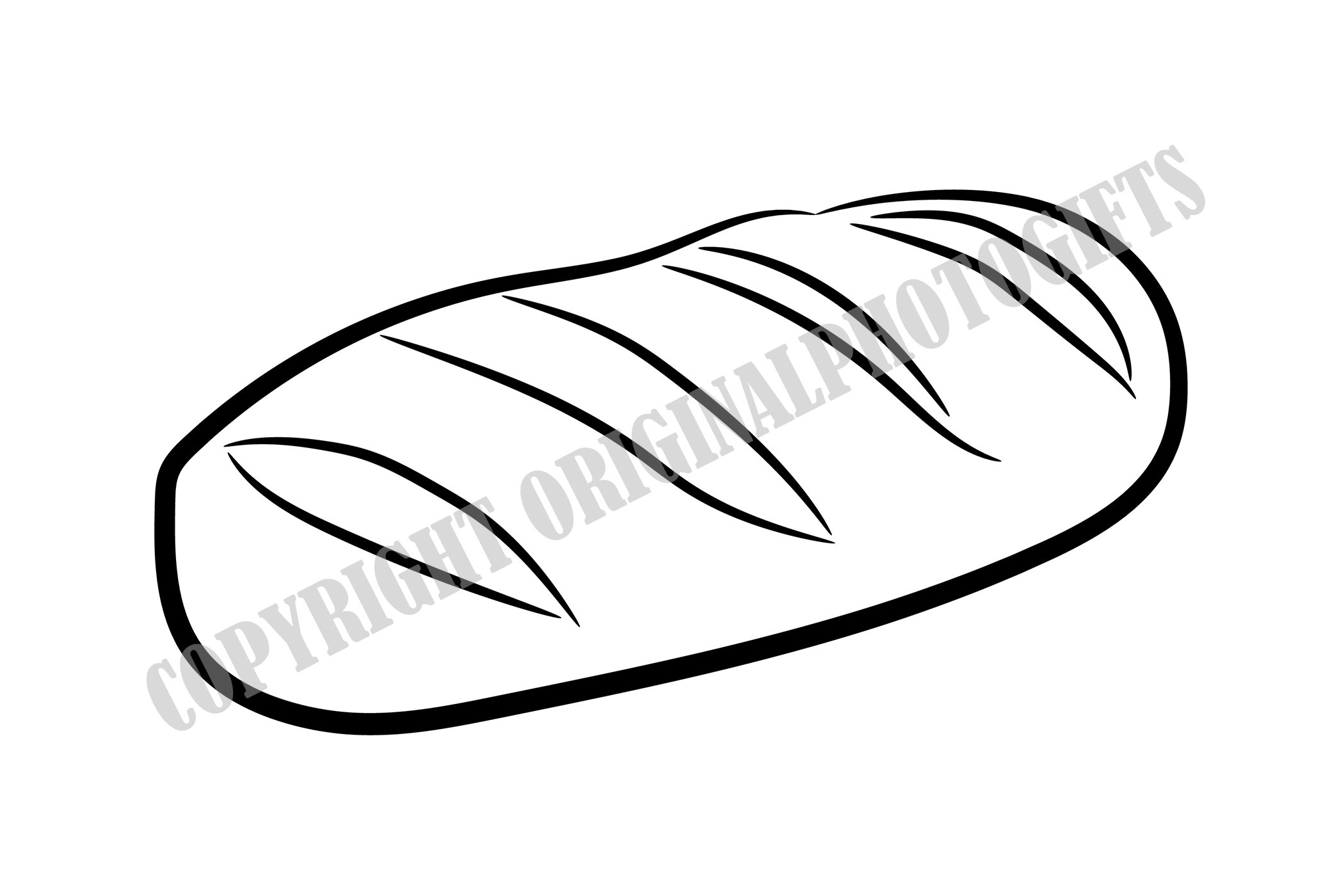 Collage Visual Arts Bread Outline vector pdf Loaf Of Bread png Bread