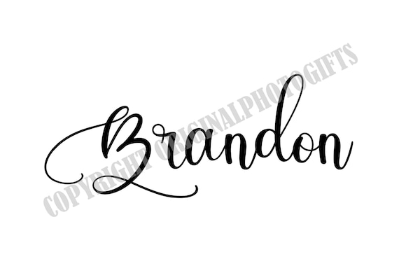 Brandon Svg Names Svg Beautiful Baby Names Svg Baby Infant Etsy Finland Il 570xN.3091519797 Gg4v