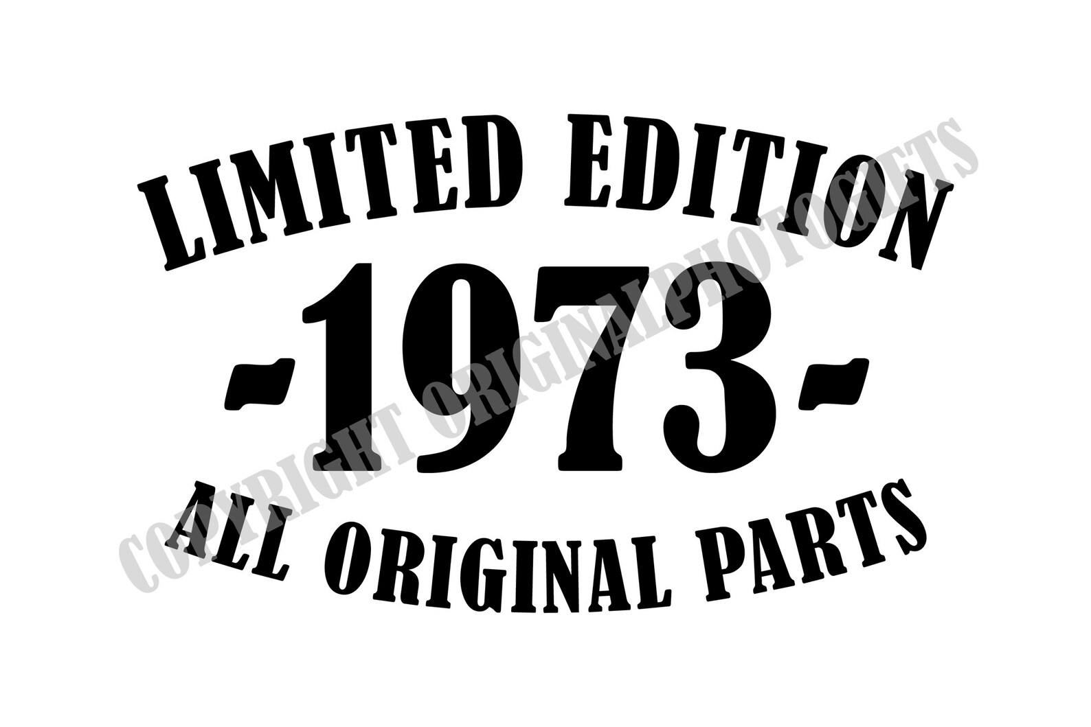 Limited 1973 Edition svg 1973 Birthday svg Vintage 1973 svg | Etsy