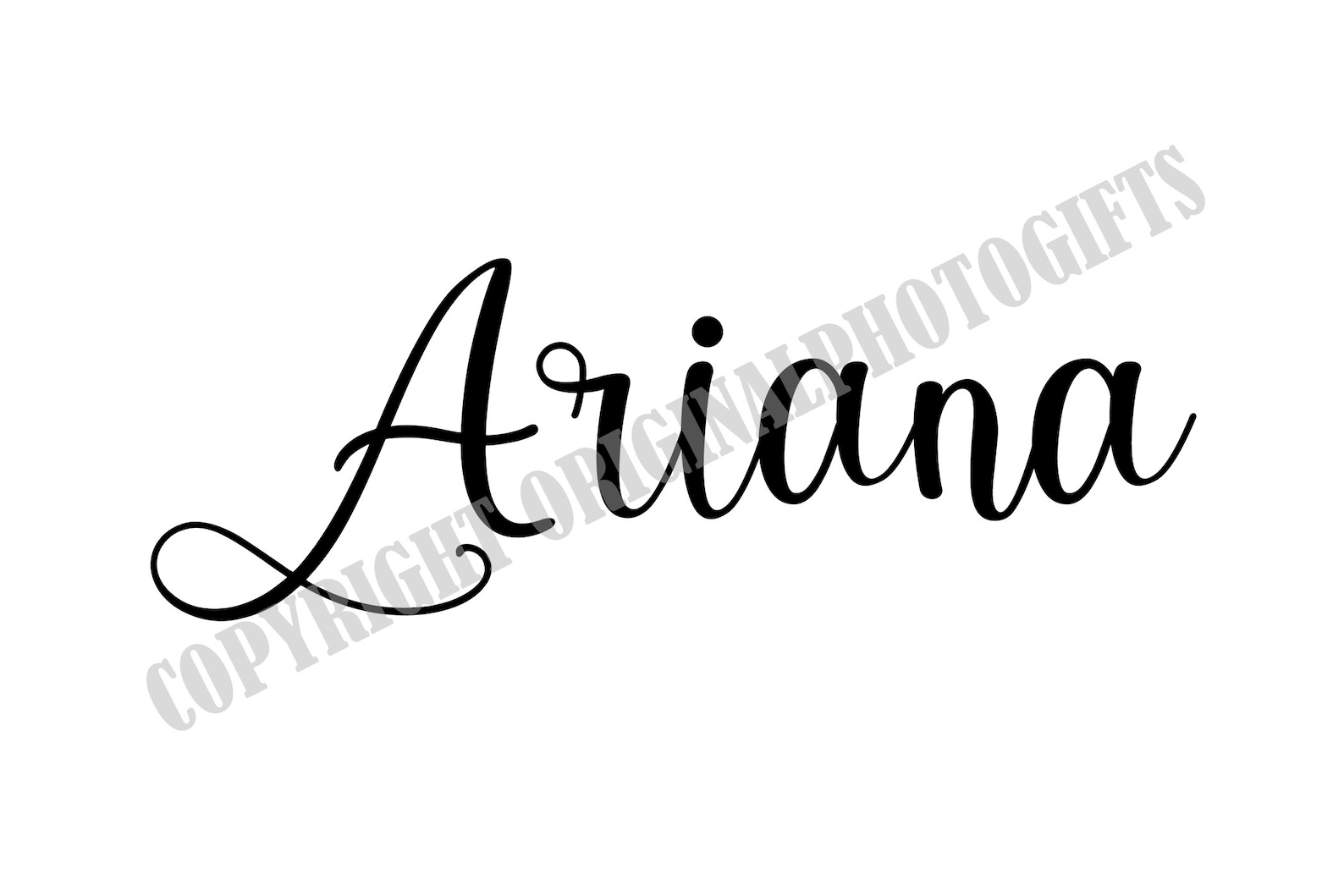 Ariana Svg Names Svg Beautiful Baby Names Svg Baby Infant Etsy