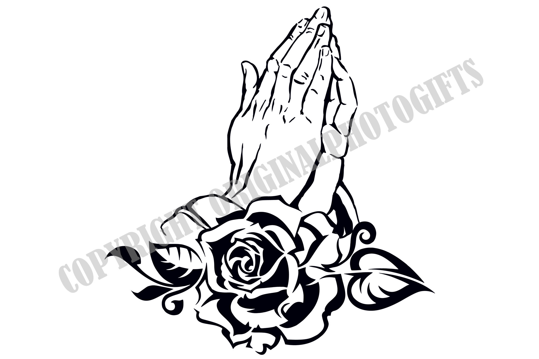 Meaning of Open Prayer Hands Tattoo - wide 8