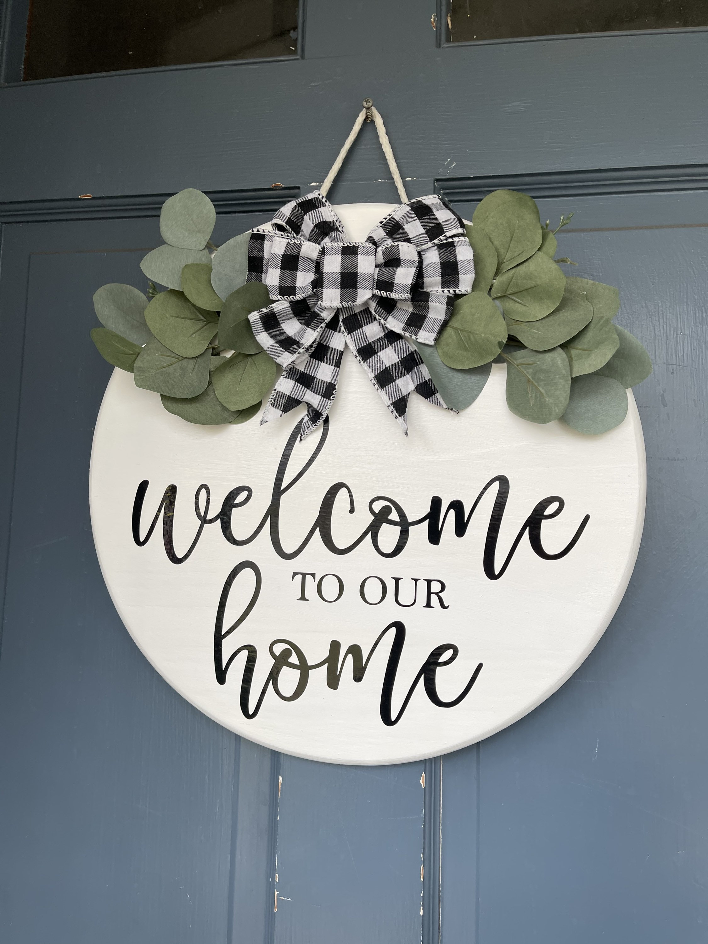 Wood Door Sign Door Sign Door Hanger Home Sign Home Decor Etsy UK