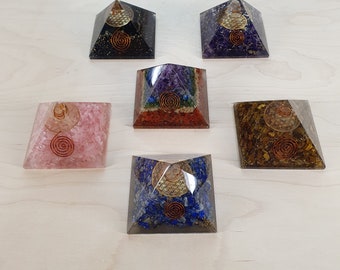 3" Orgonite Pyramid, Energy Transmutation, Energy Cleansing, Block EMF