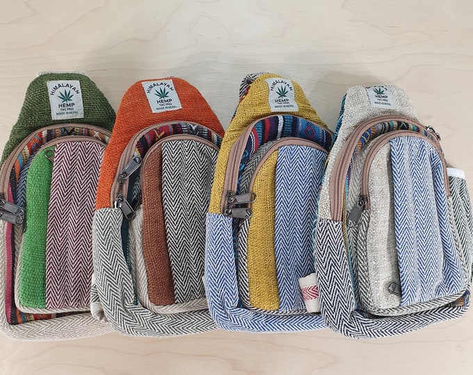 BONOBO REVERSIBLE BAG- 100% HEMP