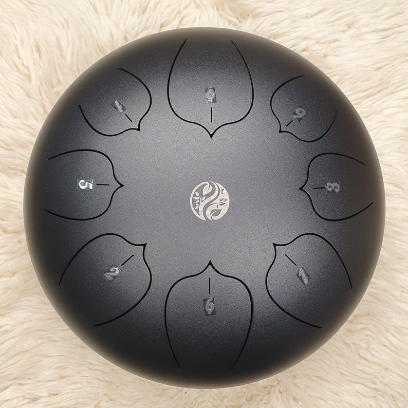 12 Lotus Percussion Drum Pentatonic C Tone Meditation Etsy