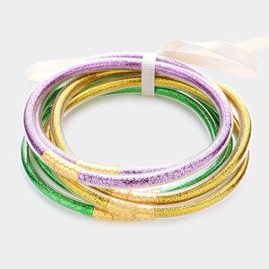mardi gras guitar string bracelets