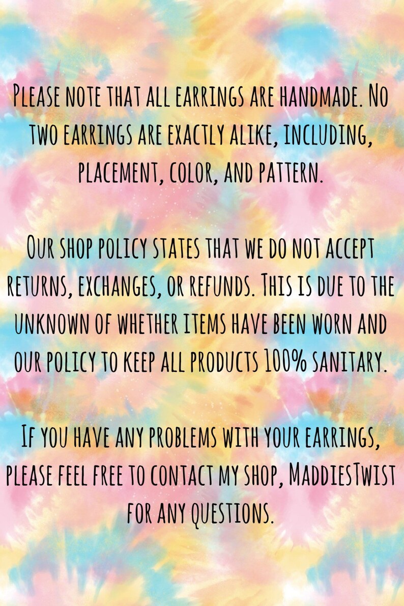 faux leather mardi gras earrings
