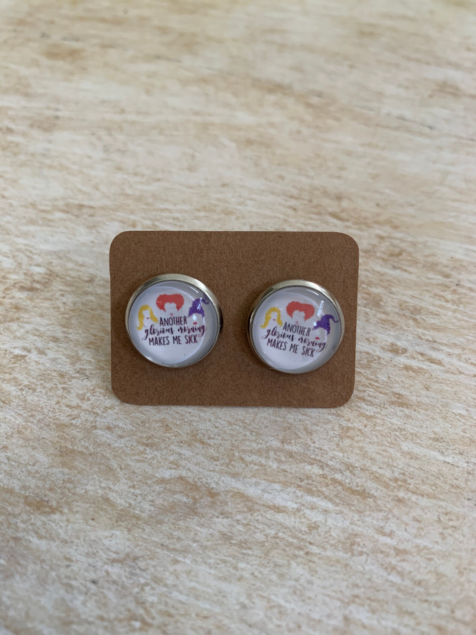 Hocus Pocus Earrings Hocus Pocus Stud Earrings Hocus Pocus | Etsy