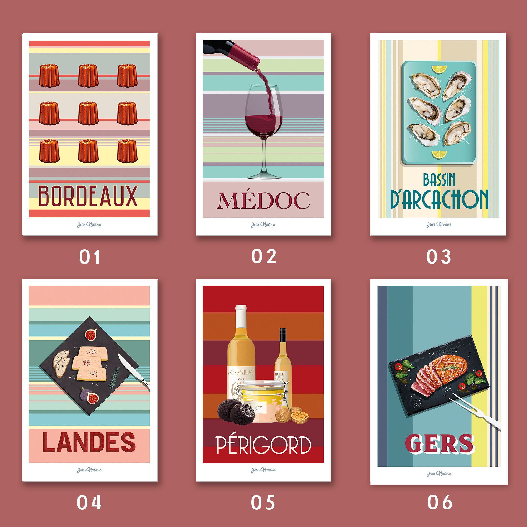 Cartes Postales Épicerie - Gastronomie / Food / Pays basque / Béarn ...