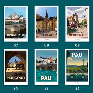 Cartes Postales Sud-Ouest / France / Bassin d'Arcachon / Landes / Périgord / Béarn / Pyrénées / Collection image 4