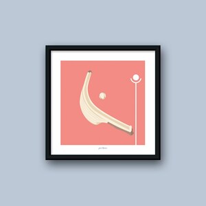 Chistera poster / Sports poster / Decorative poster / Basque Country / Landes / Béarn / Pyrenees