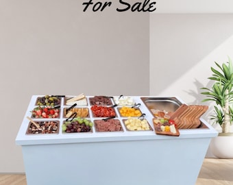 Mobile Foldable bar cart, Vendor Cart, Foldable Cart, Charcutuerie cart, Snack cart sale!!