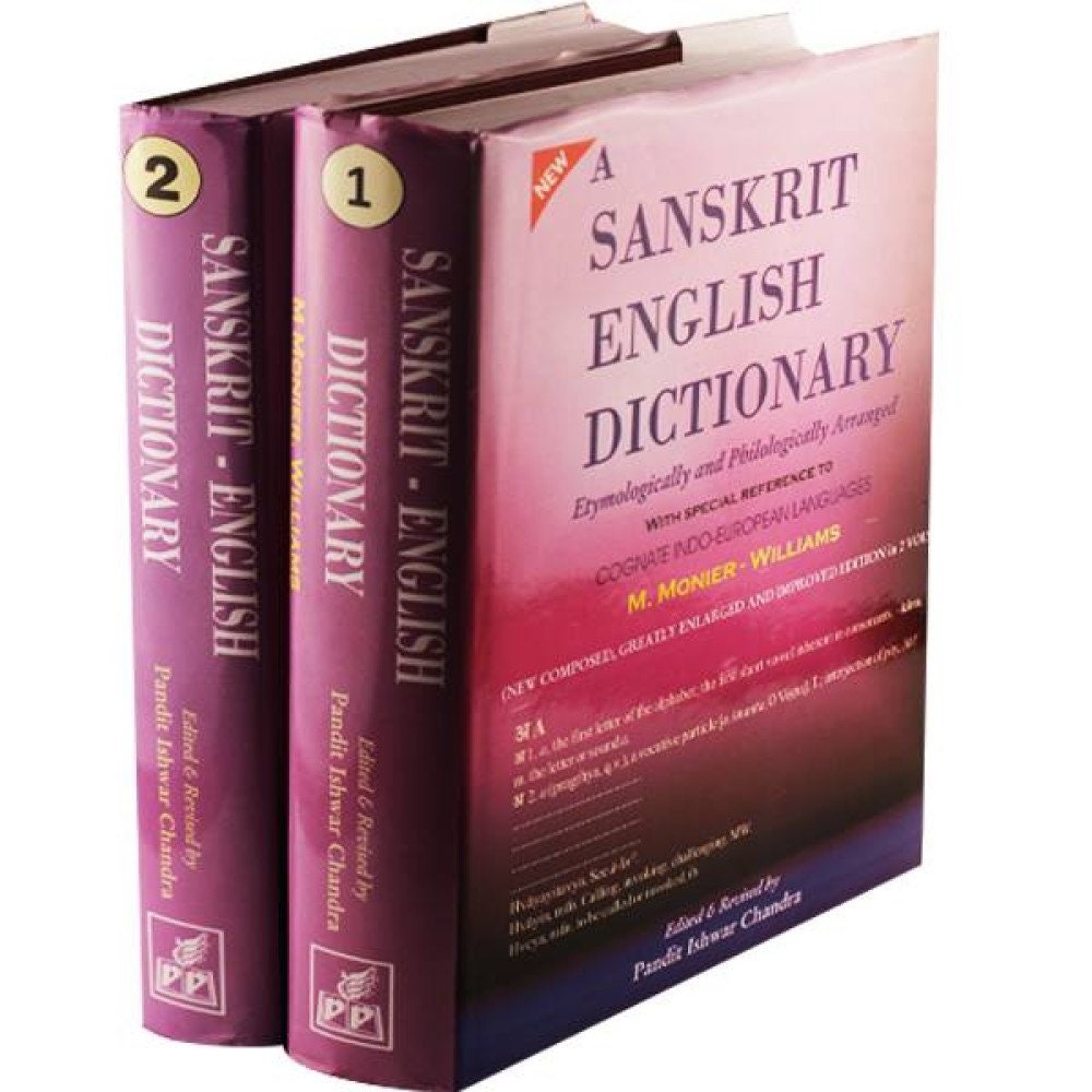A Sanskrit-english Dictionary 2 Volumes - Etsy