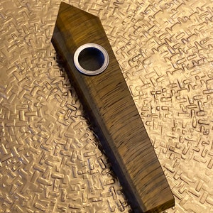 Tiger Eye Crystal Pipe