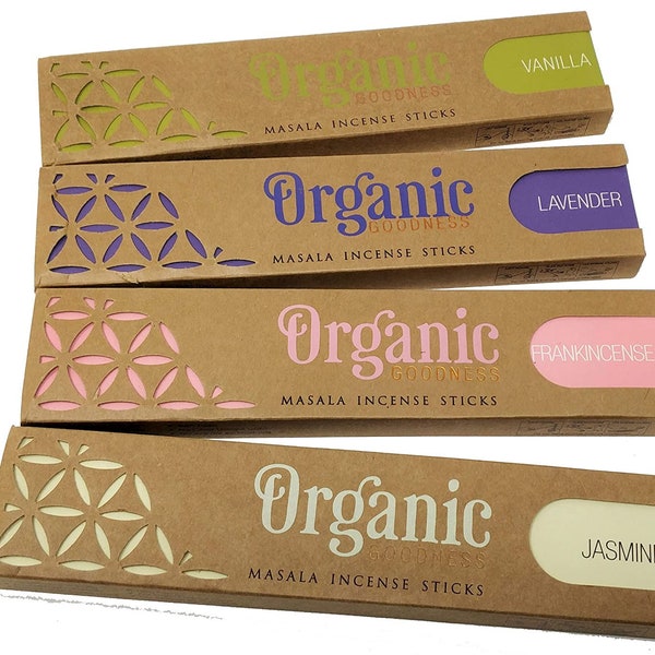 Organic Hand Rolled Incense Sticks for Meditation