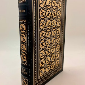 Leather Night by Eli Wiesel, Gilded Full Leather Easton Press Special Edition