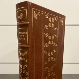 Vintage Leather The Collected Stories of Katherine Anne Porter, Franklin Library Gilded Collectors Edition, 1980