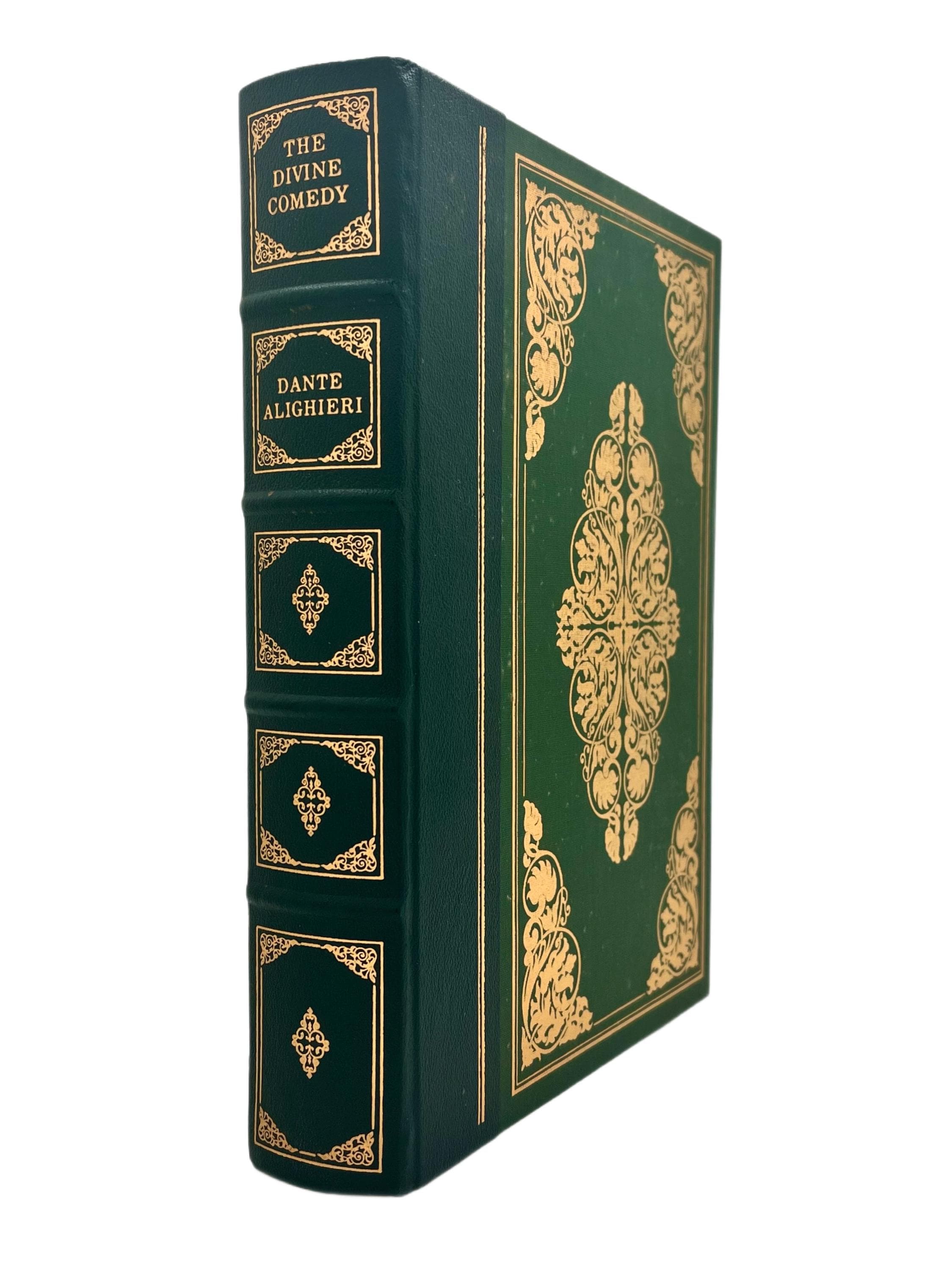 Leather the Divine Comedy by Dante Alighieri, 1983, Gilded Quarter