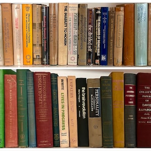 Vintage Psychology and Psychiatry Books 1900s